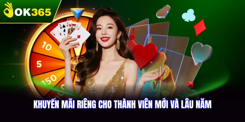 Khuyến mãi riêng cho thành viên mới & lâu năm